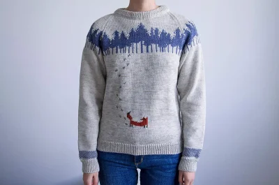 SzefJaszczurek - Zawsze chciałem mieć świąteczny/zimowy sweter. Ale nie jakiś jajcars...