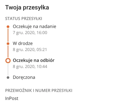 Wypok2 - Zamówione wczoraj o 15:45. I pomyśleć, że kiedyś standardowo czekało się tyd...