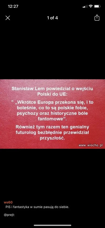 Kefirowa1 - > Polećcie najlepszą jego książkę Miraski.

@dziacha: Książkę nie ale cyt...