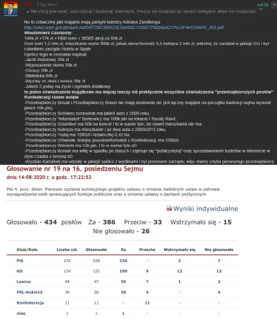 P.....e - Bardzo mnie bawi to, że lewaki drą się jak to posłowie konfederacji są mało...