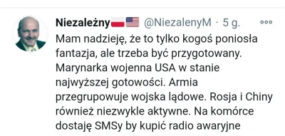 rzep - DZIEJE SIĘ! Zaraz Sąd Najwyższy anuluje wybory, Trump ogłosi stan nadzwyczajny...