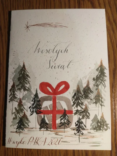 Zatwardzenie - W pierwszej kolejności list i najpiękniejsza kartka świąteczna jaką ki...