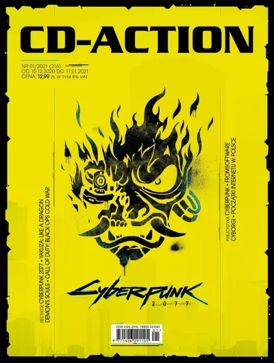 lenovo99 - CD-Action 01/2021 w kioskach już od 15 grudnia!

#cdaction #gry #cyberpunk...
