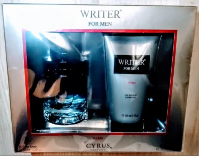 Bender515 - Sprzedam zestaw Cyrus Writer (nie Yves de Sistelle) 100ml perfumy i 150ml...