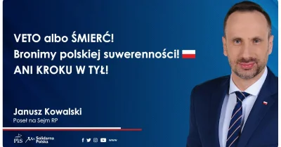 contrast - Czy minister Ziobro i Janusz Kowalski z powodu braku weta razem z resztą S...
