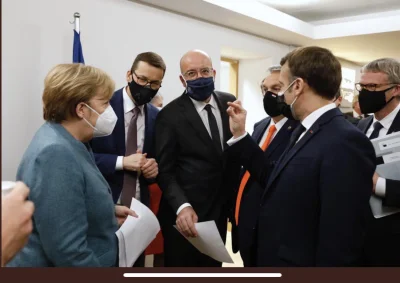 Jakimialemlogin - Mateusz Morawiecki twardo negocjuje z niemiecką kanclerz nowy budże...