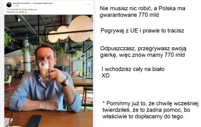 text - ! Ukryty tekst...Ja #!$%@?ę, czy on wierzy w to co mówi? 
Gdyby PIS nie zrobi...