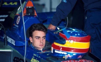 tumialemdaclogin - Alonso na testach z Minardi w 1999. Był to jego pierwszy kontakt z...