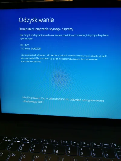 masieg - Siema,
potrzebuje pomocy, nie umiem zainstalować systemu Windows na laptopa...