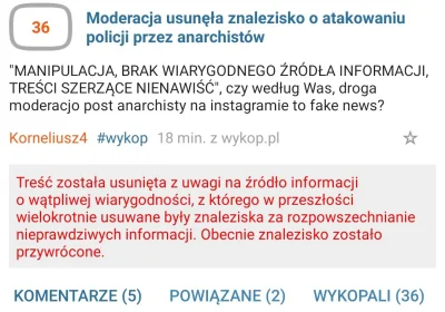 shoananas - @Brajanusz_hejterowy moderacja pierwotnie usunęła znalezisko ZA ŹRÓDŁO i ...