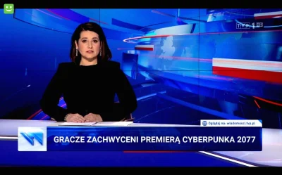 loza__szydercow - Tytuł gry roku już dawno temu opłacony xD 

#tvpis #cyberpunk2077...