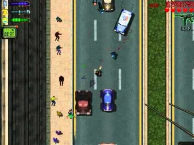 Fennrir - Tutaj też widać na początku tego gameplaya że zostawił auto na pasie i samo...