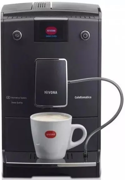 Benzen - Nivona CafeRomatica 756 - Po rozpoczęciu przygotowywania kawy jest mielenie,...