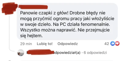 zouzosi - Zobaczcie komentarze na fanpage cyberpunka. 95% w tym tonie. Ludziom można ...