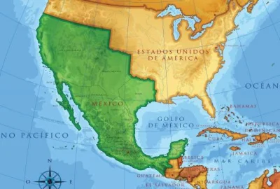 memfis23 - Granica Meksyku i USA z przed wojny amerykańsko-meksykańskiej - 1846-1848....