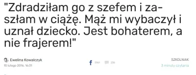 wojtas_mks - Treść śmieszniejsza od tytułu xDDD Patrzcie:
 "Są młodym małżeństwem. On...