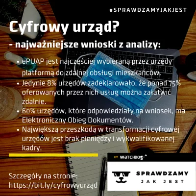 WatchdogPolska - Jak urzędy gmin radzą sobie z cyfryzacją i zdalną obsługa mieszkańcó...