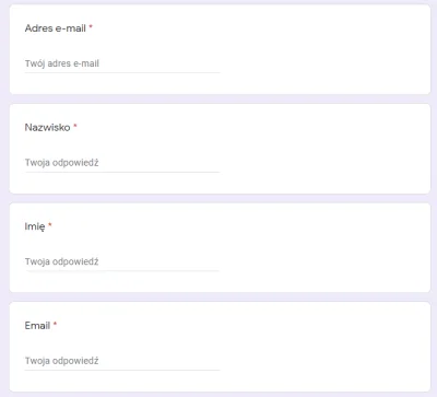 adammaster36 - Nawet formularzu nie umieją dobrze przygotować. Najpierw pytają o adre...