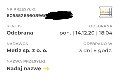 Organ_trader - Paczka uratowana, czas dostawy to niecałe 3 i pół dnia