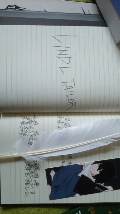 joke_r - Małe demo paczki od Mirabelki w. #tajnymikolaj 

Własny Death Note (｡◕‿‿◕｡)
...