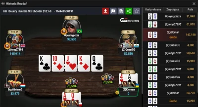 soxn - Uber wciska 50 bigsa pre flop z A4o i jescze #!$%@? spada na chop'a.

#poker