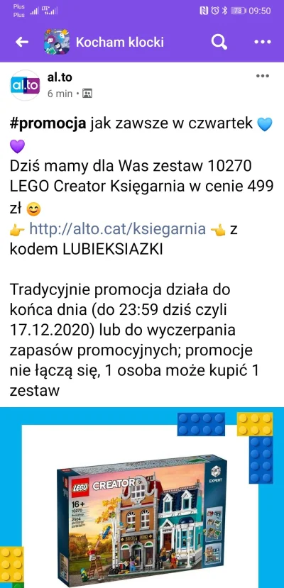 Qrier - Dobre promo na księgarnie jakby ktoś chciał na święta ( ͡~ ͜ʖ ͡°)

#lego