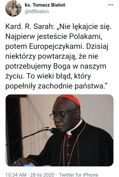 PreczzGlowna - Typ, który zrobił karierę kardynała w Gwinei, tj. w jednym z najbiedni...