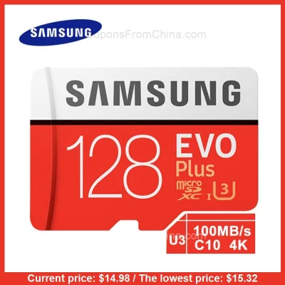 n_____S - Samsung Micro SD 128GB U3 dostępny jest za $14.98 (najniższa: $15.32)

Li...