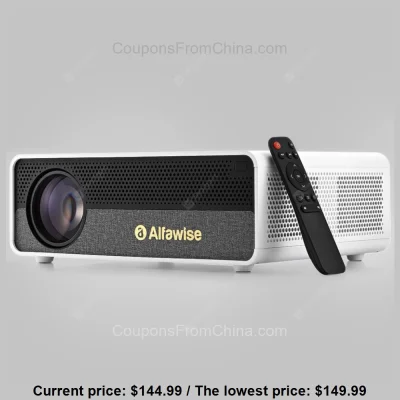 n_____S - Alfawise Q9 BD1080P 1920x1080 Projector dostępny jest za $144.99 (najniższa...