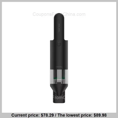 n_____S - Xiaomi Coclean FV2 16800Pa Vacuum Cleaner Black [EU] dostępny jest za $78.2...