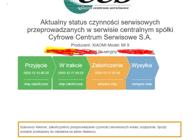 Cunpollino - A jakiegoś info co naprawili to nie ma? XD wysyłałem z niedziałającym cz...