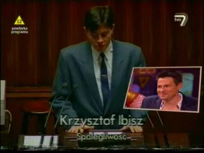 Swiatek7 - Widzieliście, że Krzysztof Ibisz był posłem na sejm RP I kadencji? ( ͡° ͜ʖ...