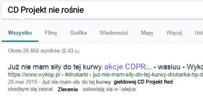 C.....a - Uroczyście melduję, że właśnie zostałem wyleszczony na CD PROJEKT xDDDDDDDD...