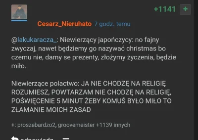 saakaszi - To może konserwatyści i katolicy złamią swoje zasady i do osób chociażby t...