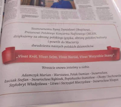 klossser - Dzisiejsze wydanie jednej z lokalnych gazet (Gazeta Pomorska) przejętych p...