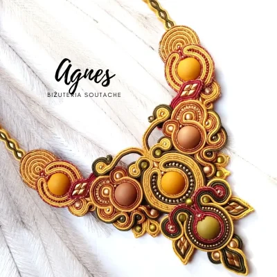 Agga45 - @Agga45: #soutache #handmade #bizuteriasutasz #soutachejewelry #rekodzielo