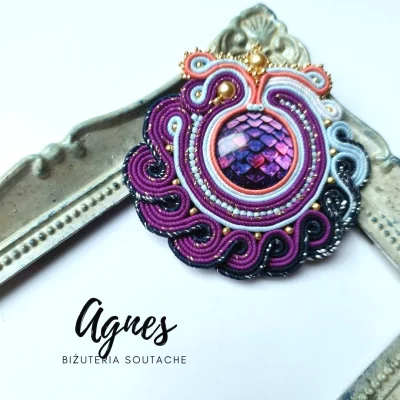 Agga45 - @Agga45: #soutache #handmade #bizuteriasutasz #soutachejewelry #rekodzielo