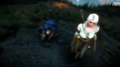 P.....k - > Ciri patrz!!
 No świetnie Geralt
 Nawet nie spojrzałaś!

#gry #wiedzmin...