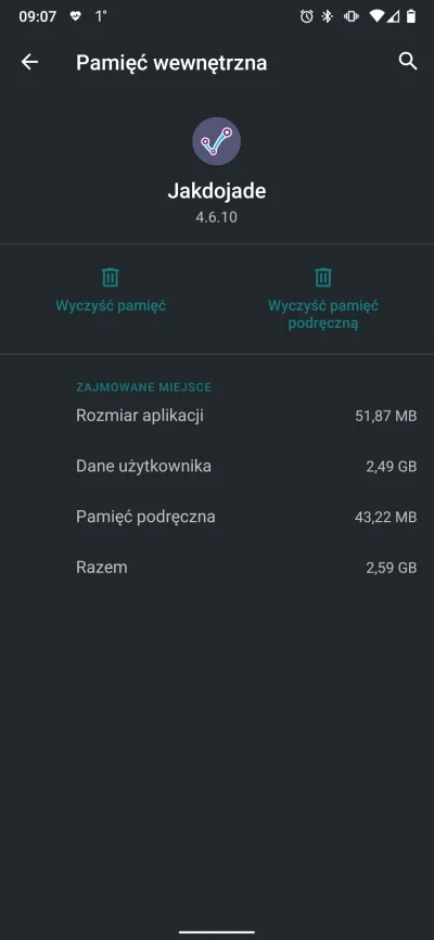 Markotee - Nie no dobra optymizacja xd
Aplikacja do sprawdzania autobusów zajmuje 2.5...