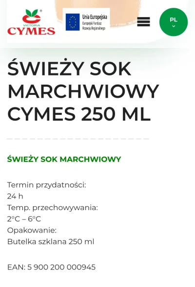 kszaku - @Sailandboats oczywiście, że ma, nazywają je świeże, termin też 24h.