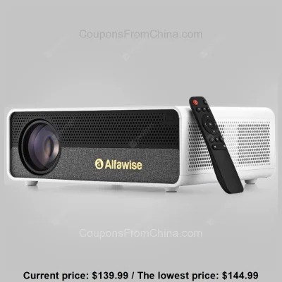 n_____S - Alfawise Q9 BD1080P 1920x1080 Projector dostępny jest za $139.99 (najniższa...