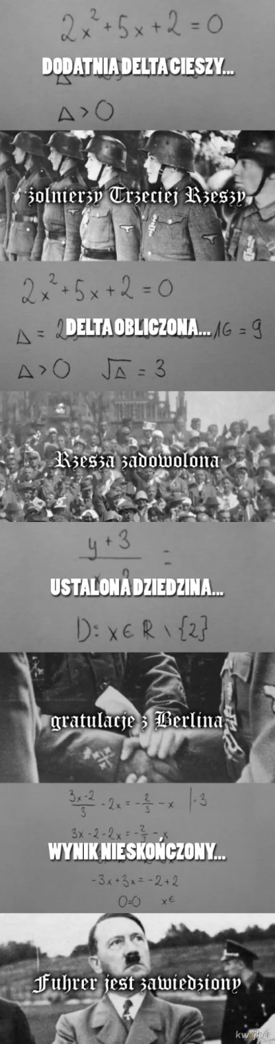 Czlowiek_Ludzki - #heheszki #humorobrazkowy #matematyka #ocieplaniewizerunkuadolfahit...