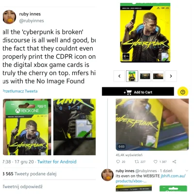 trejn - Na Digital kodzie do #cyberpunk2077 zamiast loga CD Projekt jest, miniaturka ...