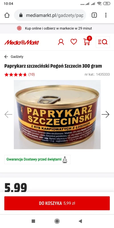 B.....t - Paprykarz Szczeciński w Mediamarkt

Jak już będziecie kupować nowego smar...