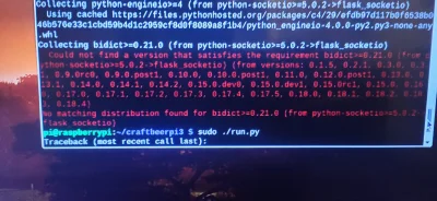 WasNaKolanie - #raspberrypi
#linux
#piwowarstwo
Mam problem z craftbeerpi.
Instalacja...