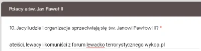 SynGilgamesza - świetna ankieta, zachęcam do wzięcia udziału! ( ͡° ͜ʖ ͡°)

https://...