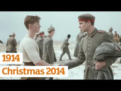 Tosiek14 - Fajną reklama nawiązująca do świątecznego rozejmu na froncie I Wojny Świat...