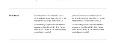Kryspin013 - > Ale na stronie Apple zawsze masz wyszczególnioną generację procesora
...