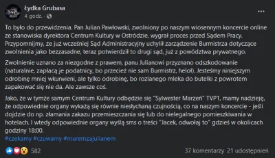 sobed - Wiosenny koncert online Łydki Grubasa burmistrz #!$%@?ł, a dyrektora CK zwoln...