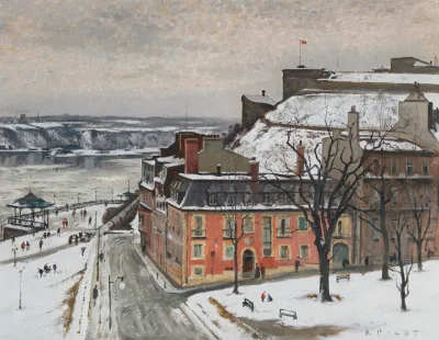 UrbanNaszPan - Quebec In Winter (1938)
Robert Pilot

#art #sztuka #malarstwo #obra...